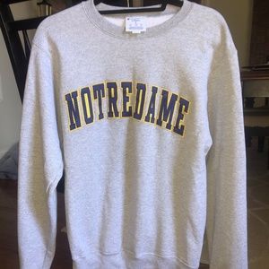 Champion Sweatshirt Small Notre Dame